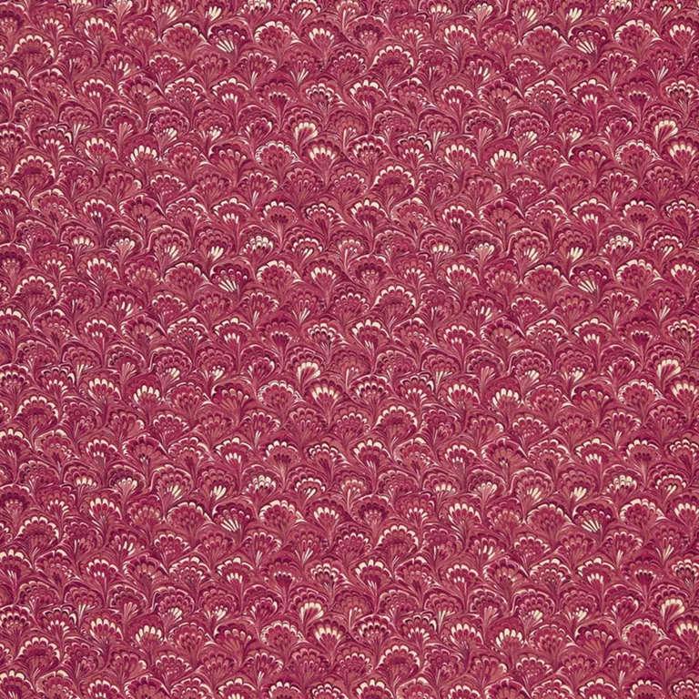 Schumacher 175662 Capulet Carnelian fabric swatch