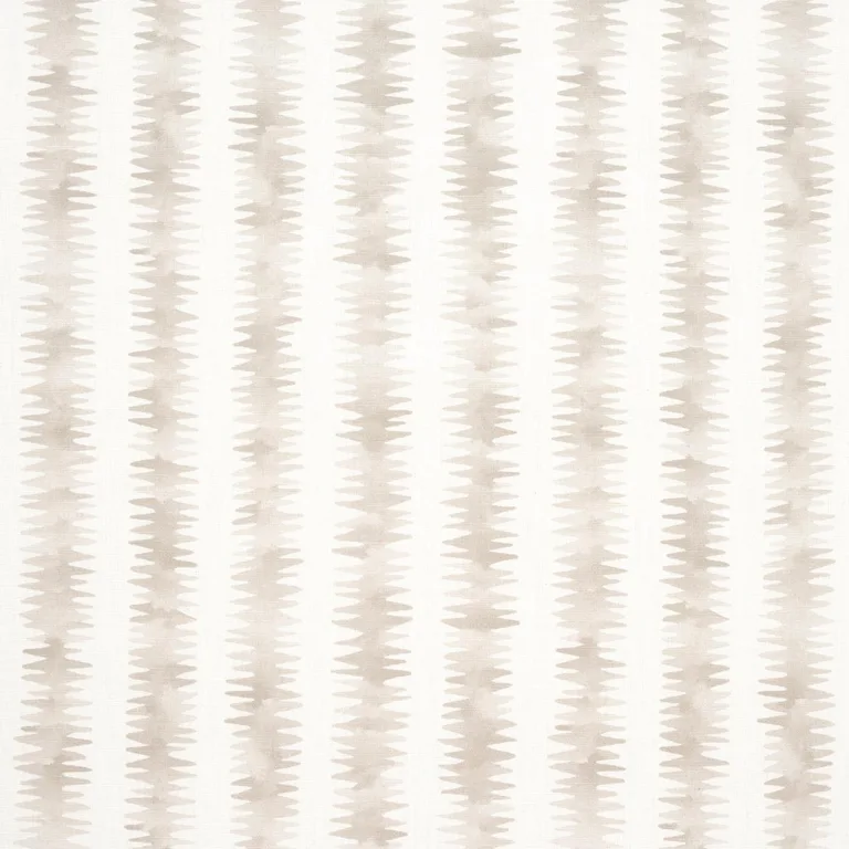 Schumacher 180181 Cardiogram Stone fabric swatch