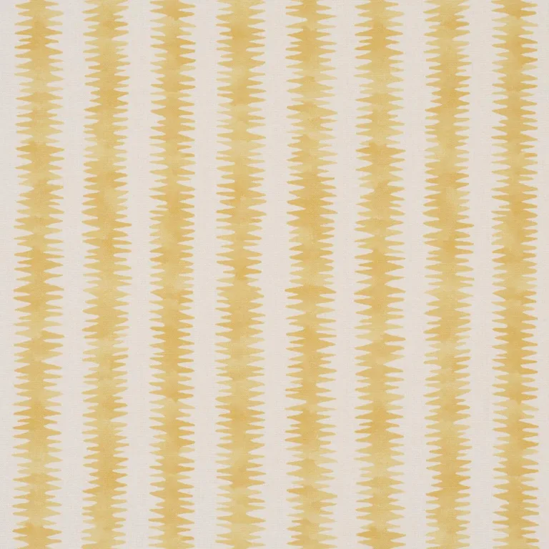 Schumacher 180184 Cardiogram Yellow fabric swatch