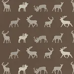 Schumacher 67161 Caribou Embroidery Java fabric swatch