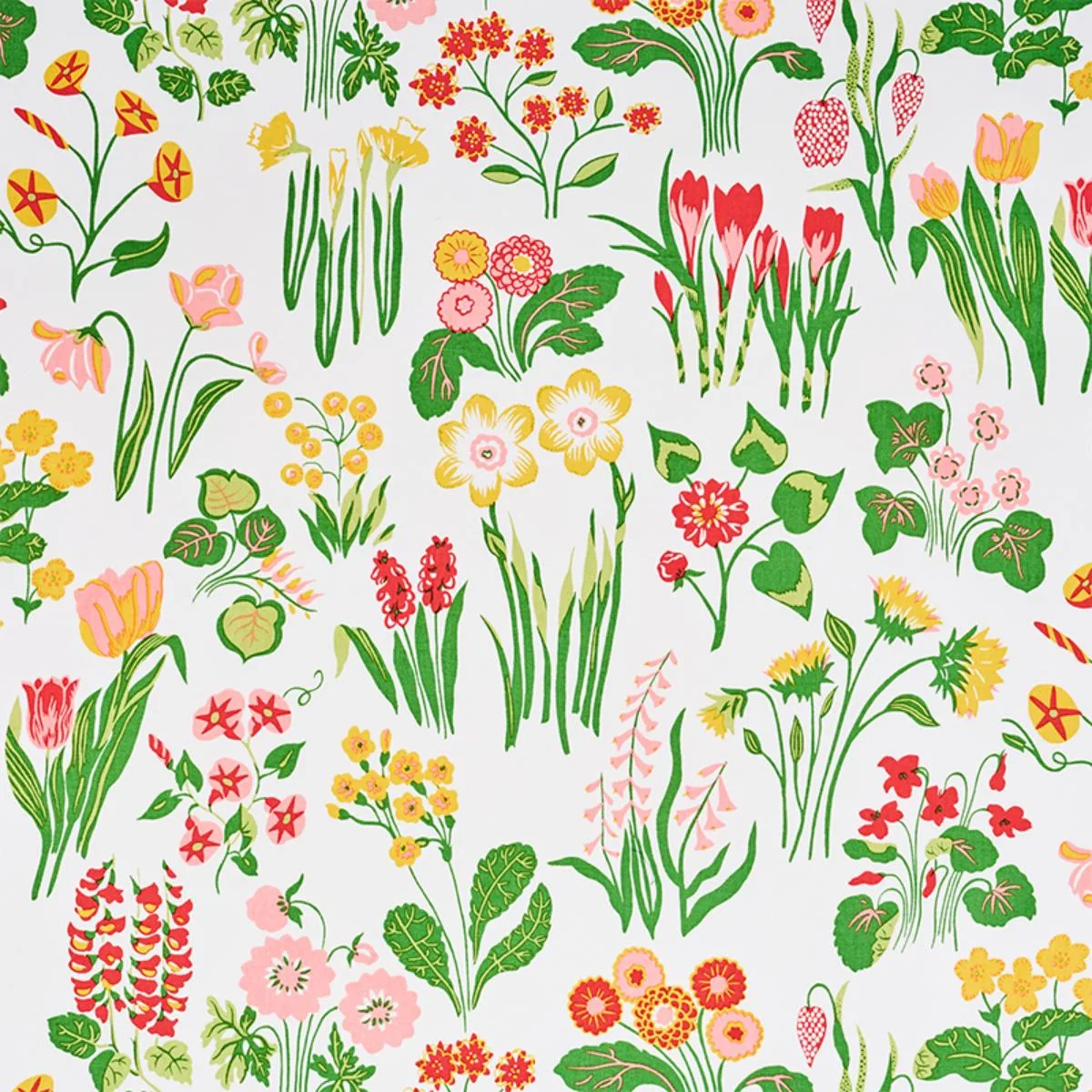 Schumacher 179080 Carly Pink fabric swatch