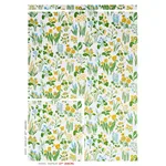 Schumacher 179081 Carly Sky fabric swatch