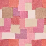 Schumacher 76181 Carnaby Pink & Red fabric swatch