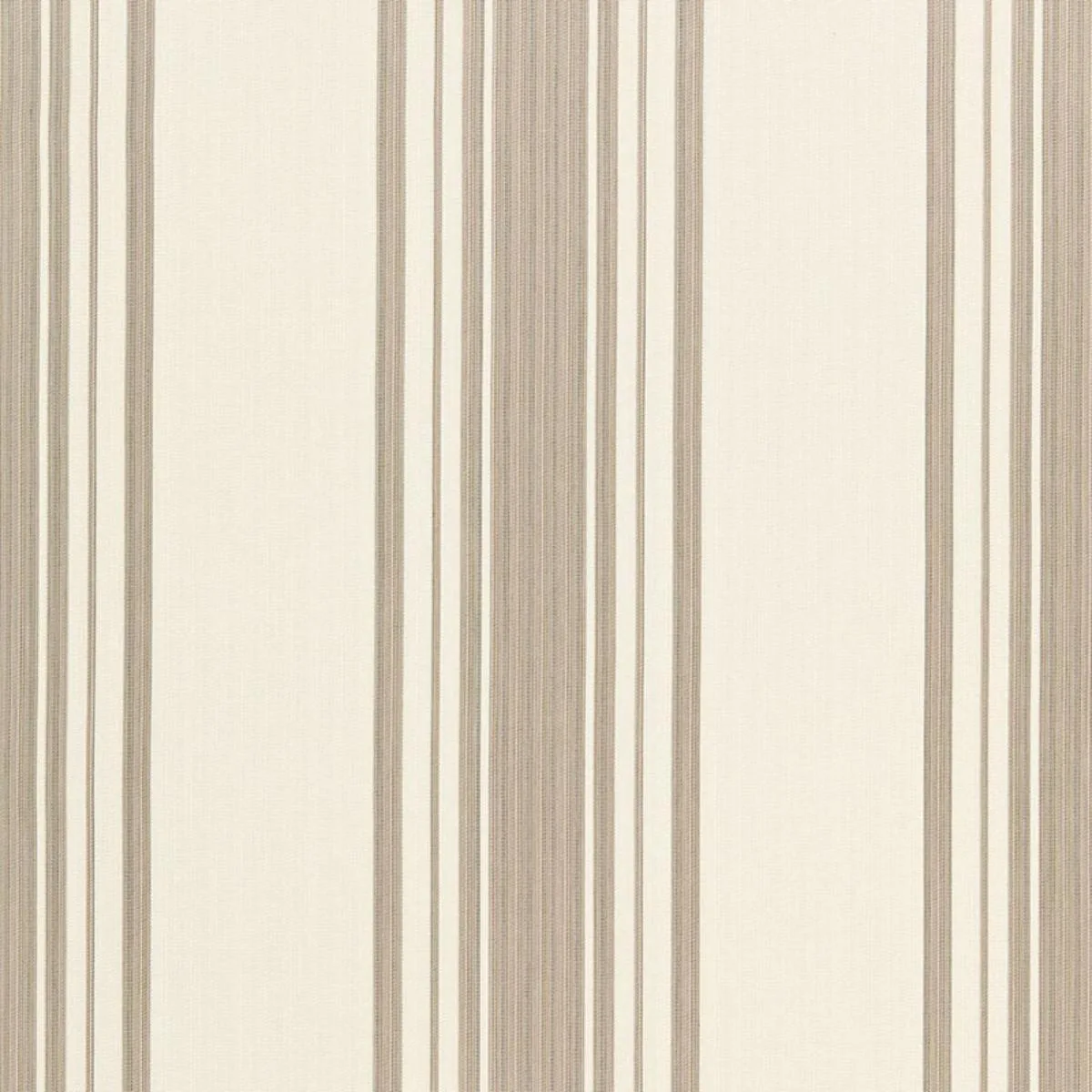 Schumacher 67021 Carnegie Cotton Stripe Chanterelle fabric swatch