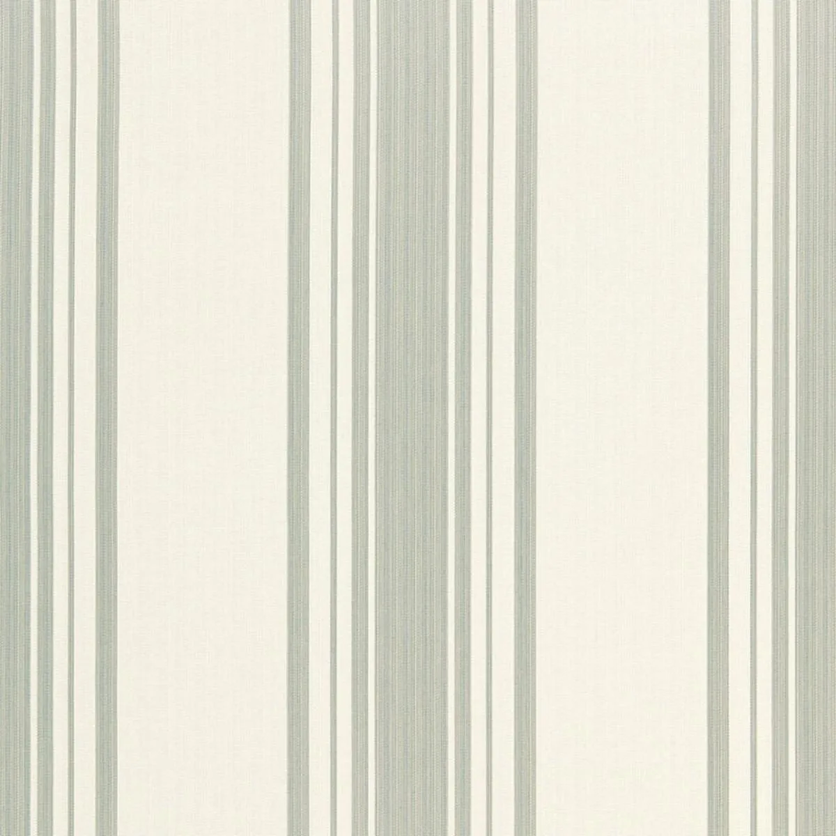 Schumacher 67020 Carnegie Cotton Stripe Nickel fabric swatch