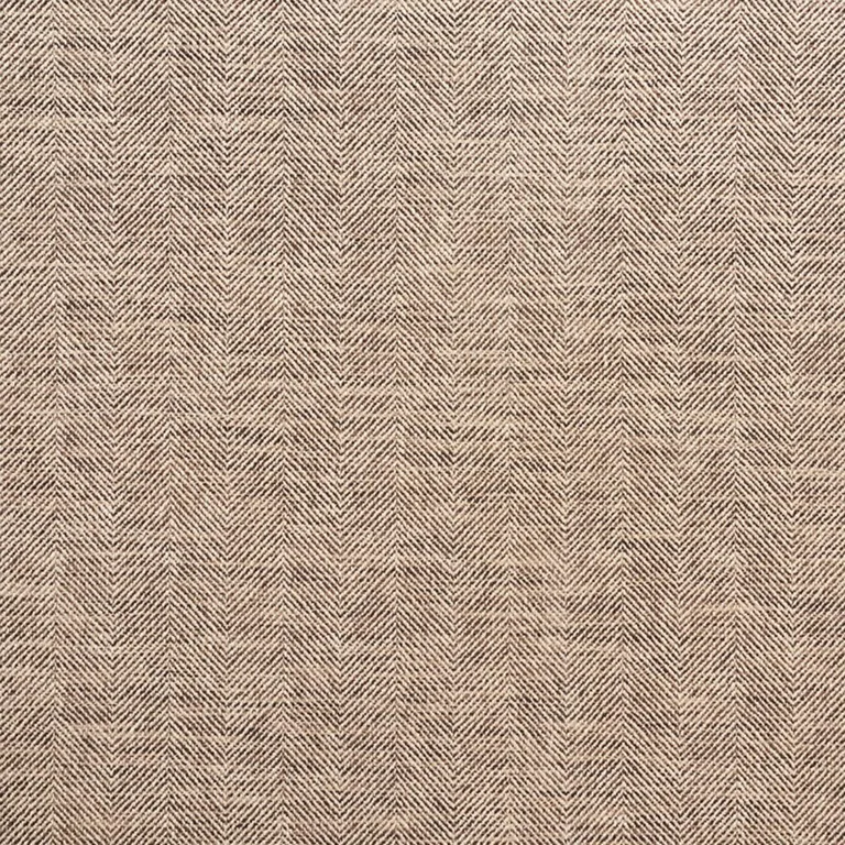 Schumacher 75140 Caro Herringbone Natural fabric swatch