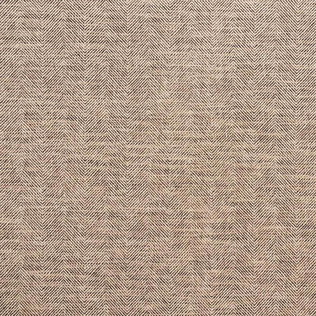 Schumacher 75140 Caro Herringbone Natural fabric swatch