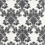 Schumacher 69711 Carolina Ebony fabric swatch