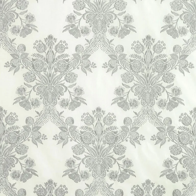 Schumacher 69712 Carolina Grisaille fabric swatch