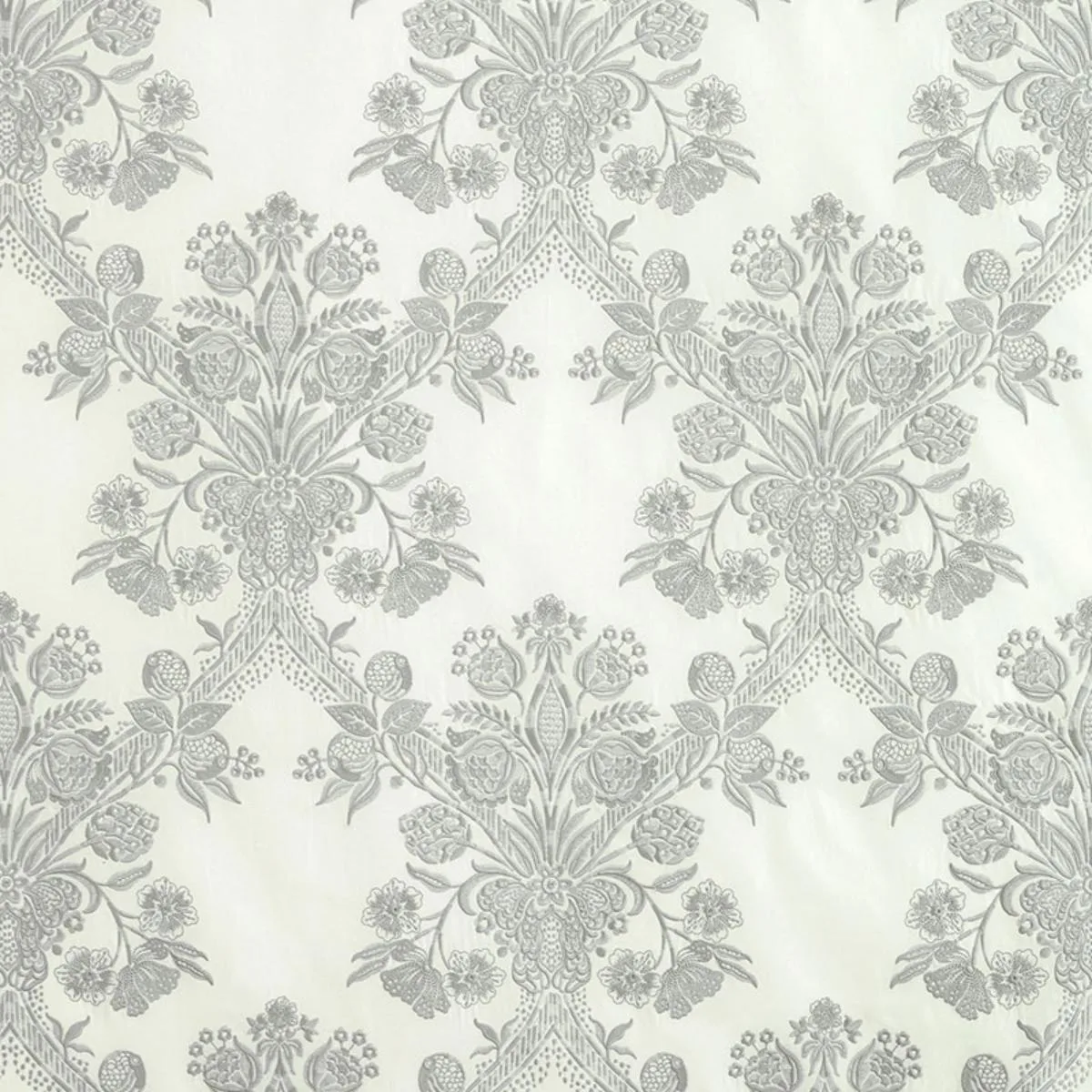 Schumacher 69712 Carolina Grisaille fabric swatch