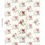 Schumacher 180910 Casablanca Floral Indoor/Outdoor Garnet fabric swatch