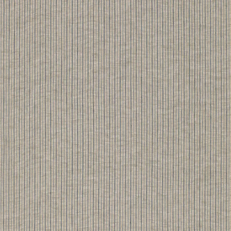 Schumacher 67391 Cascade Stripe Sheer Stone fabric swatch
