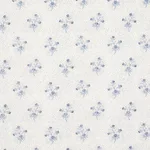 Schumacher 175971 Cassis Floral Bleu fabric swatch