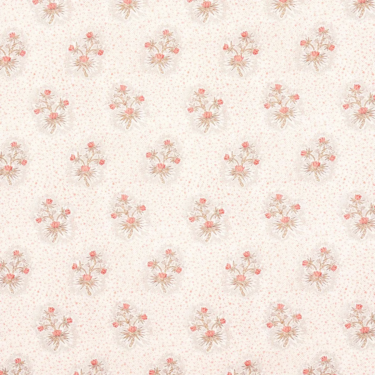 Schumacher 175970 Cassis Floral Rouge fabric swatch