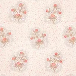 Schumacher 175970 Cassis Floral Rouge fabric swatch