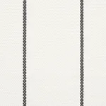 Schumacher 75251 Cavett Stripe Charcoal fabric swatch