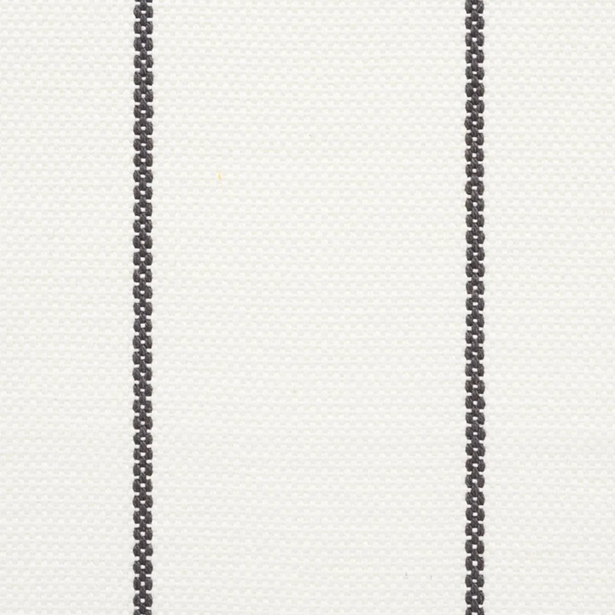 Schumacher 75251 Cavett Stripe Charcoal fabric swatch