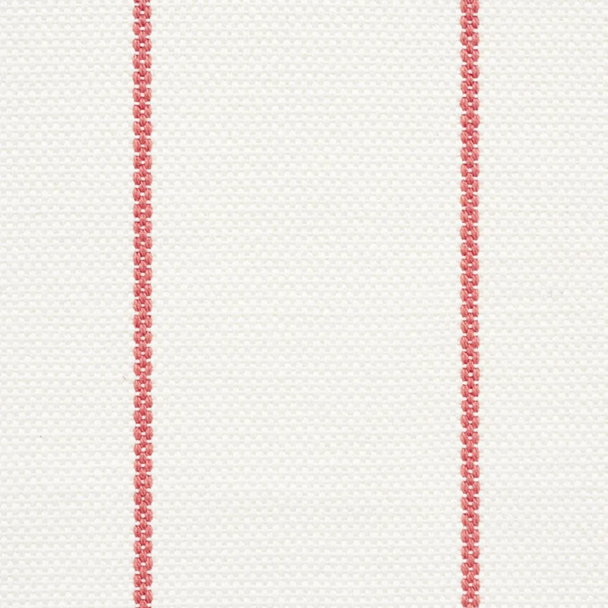 Schumacher 75252 Cavett Stripe Rose fabric swatch