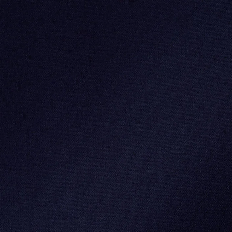 Schumacher 76985 Cecil Cotton Chintz Navy fabric swatch