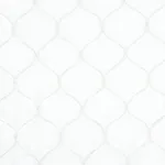 Schumacher 56001 Celena Sheer Embroidery Pearl fabric swatch