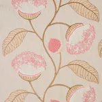 Schumacher 78302 Celinda Embroidery Blush fabric swatch