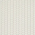 Schumacher 181441 Centipede Stripe Pumice fabric swatch