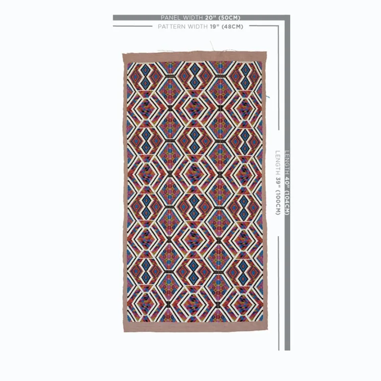 Schumacher 79230 Chahal Hand Woven Brocade Carnival fabric swatch