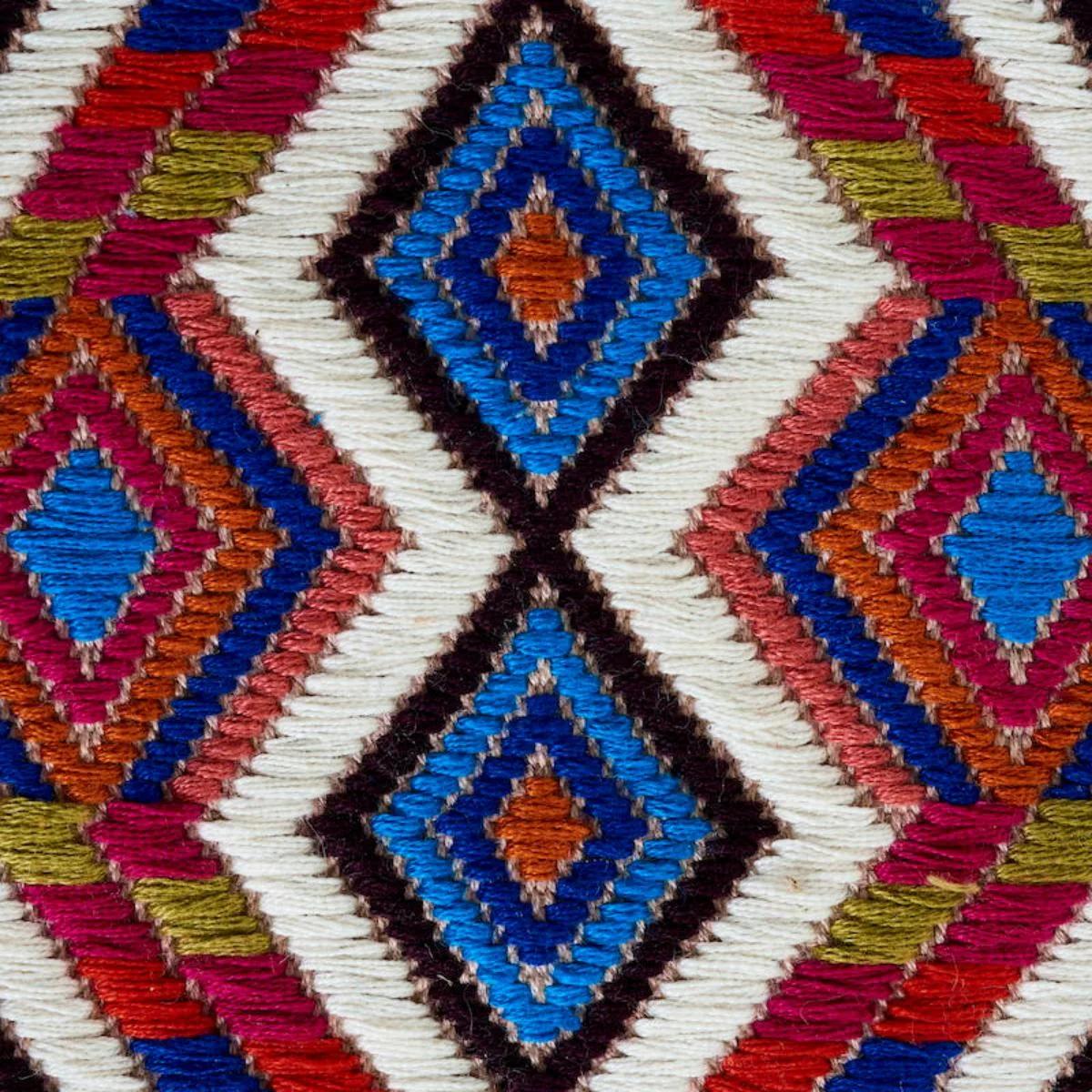 Schumacher 79230 Chahal Hand Woven Brocade Carnival fabric swatch