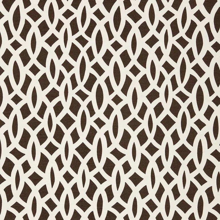 Schumacher 174494 Chain Link Java fabric swatch