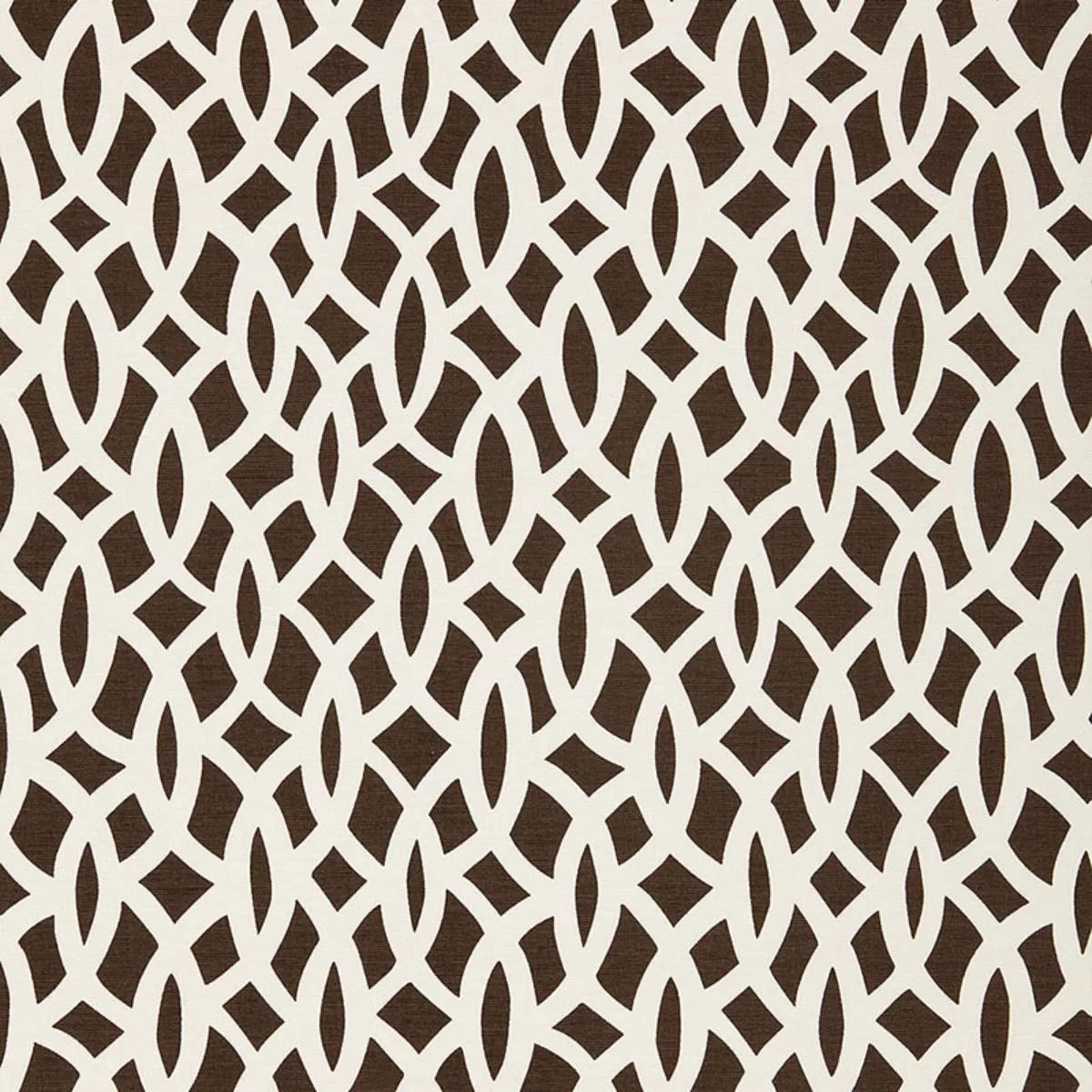 Schumacher 174494 Chain Link Java fabric swatch