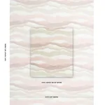 Schumacher 181620 Chandler Warp Print Sienna fabric swatch