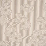 Schumacher 182541 Chaney Floral Sand fabric swatch