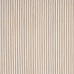 Schumacher 182550 Chaney Stripe Sand fabric swatch