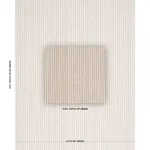 Schumacher 182550 Chaney Stripe Sand fabric swatch