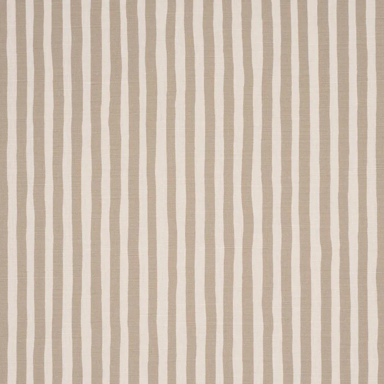 Schumacher 182550 Chaney Stripe Sand fabric swatch