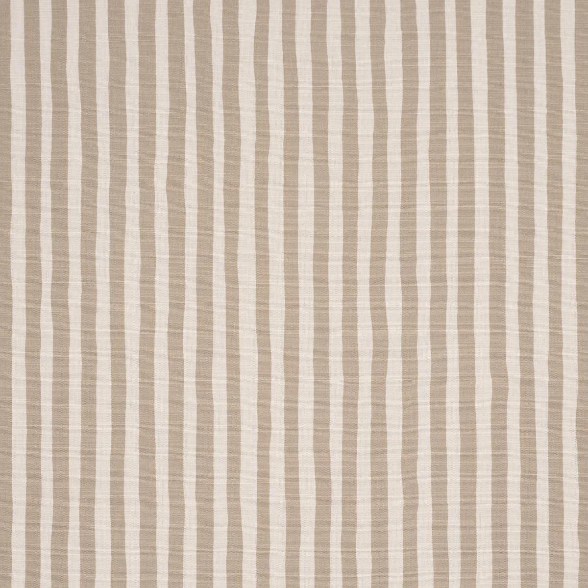 Schumacher 182550 Chaney Stripe Sand fabric swatch