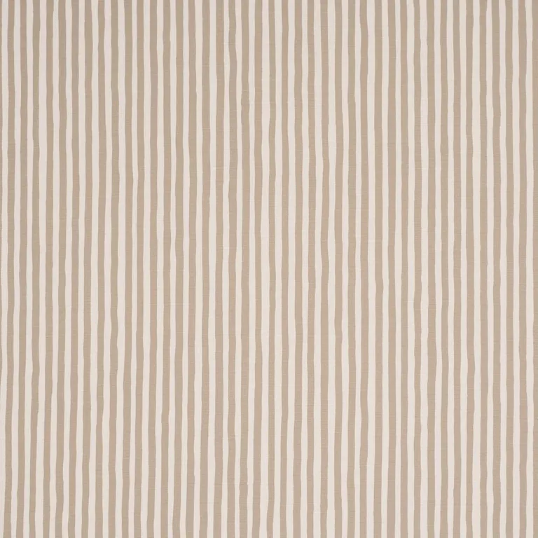 Schumacher 182550 Chaney Stripe Sand fabric swatch