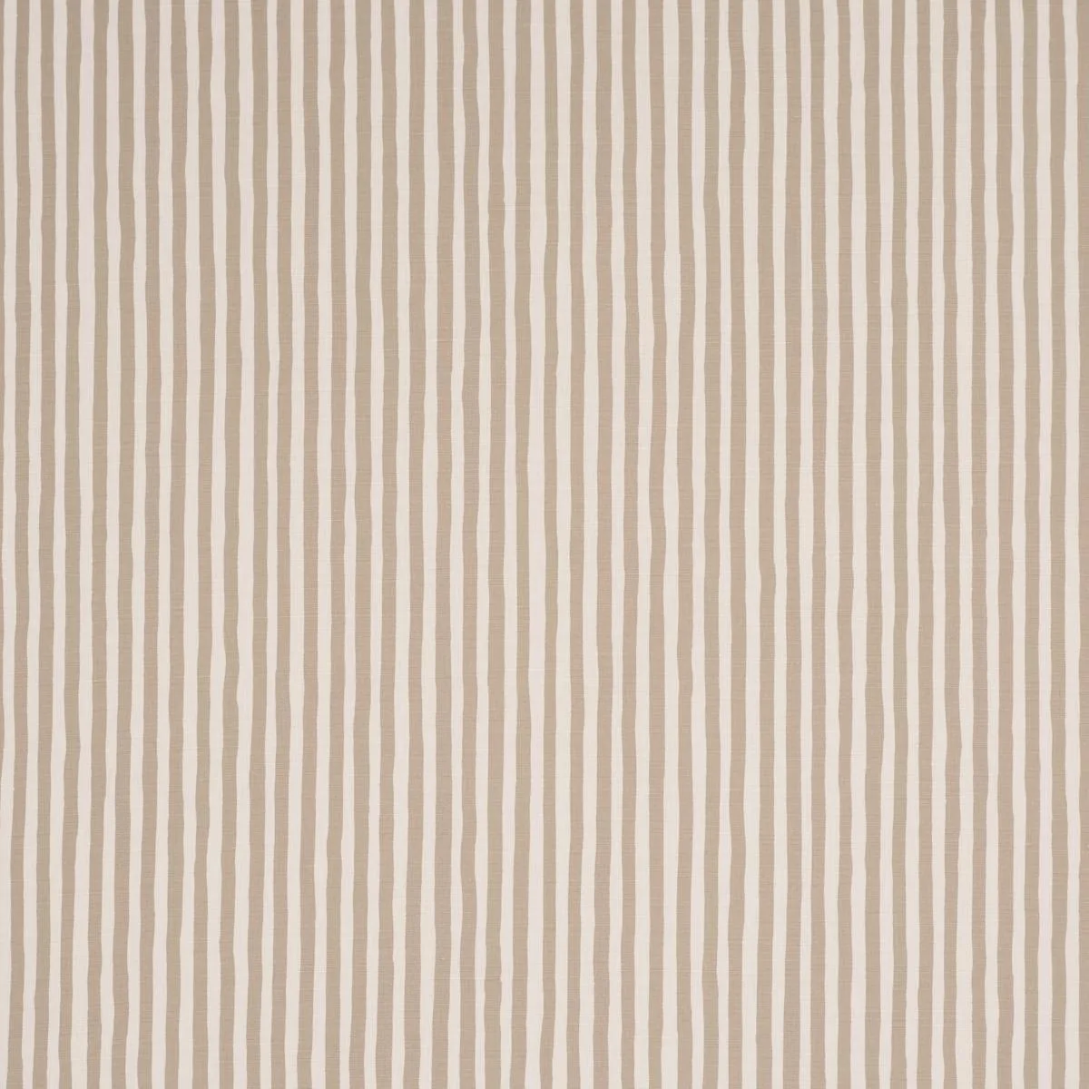 Schumacher 182550 Chaney Stripe Sand fabric swatch
