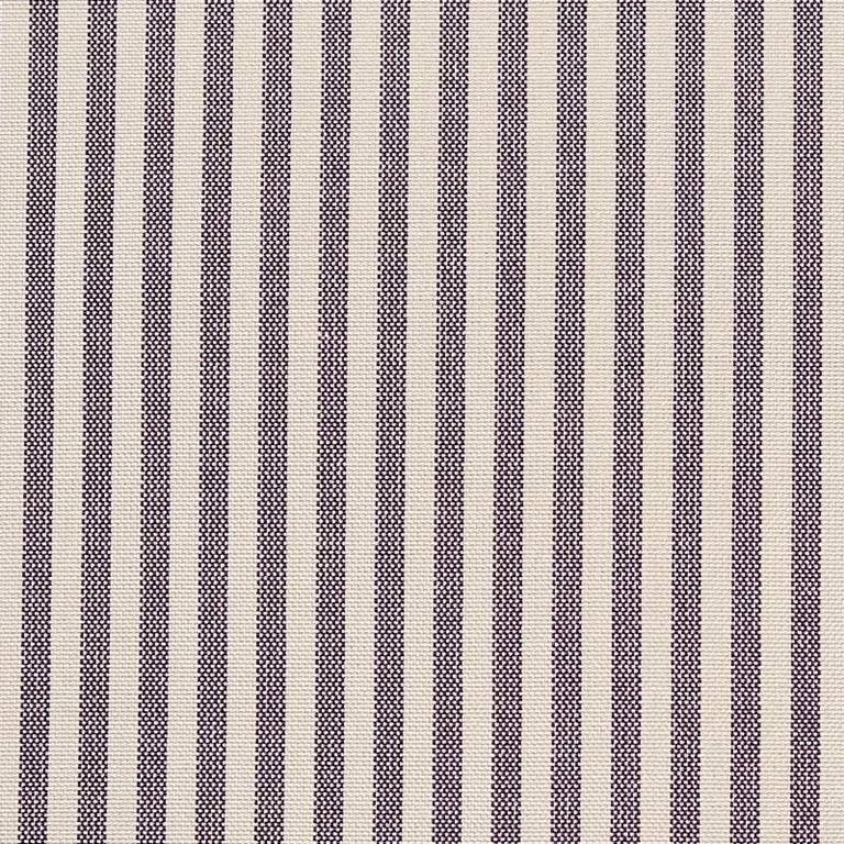 Schumacher 60923 Charee Silk Stripe Aubergine fabric swatch
