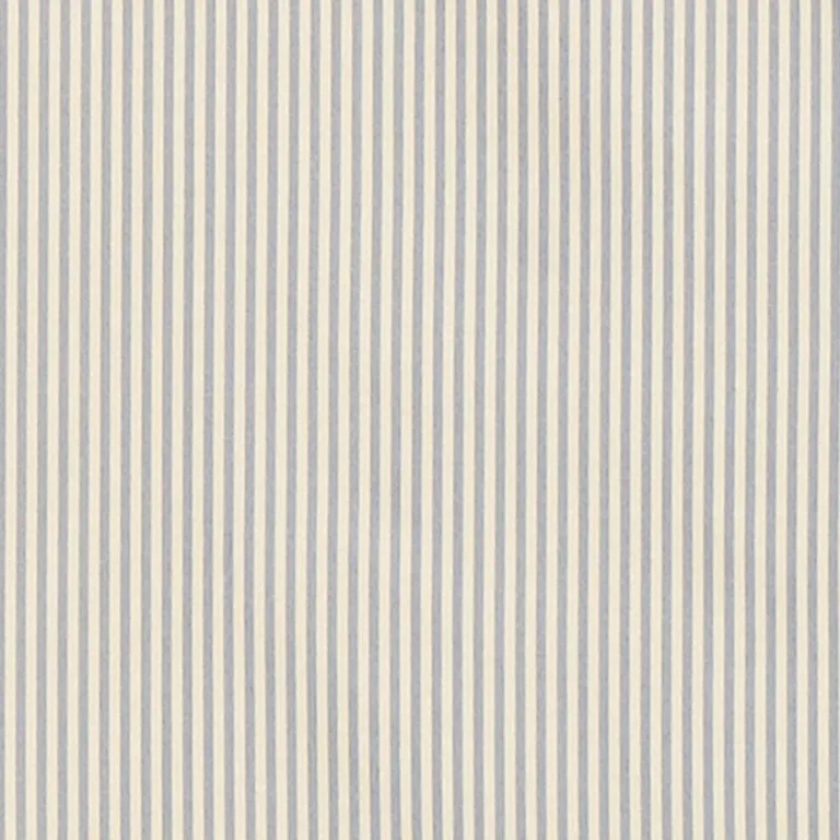Schumacher 60921 Charee Silk Stripe Blue And White fabric swatch