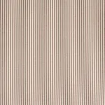 Schumacher 60922 Charee Silk Stripe Brown fabric swatch