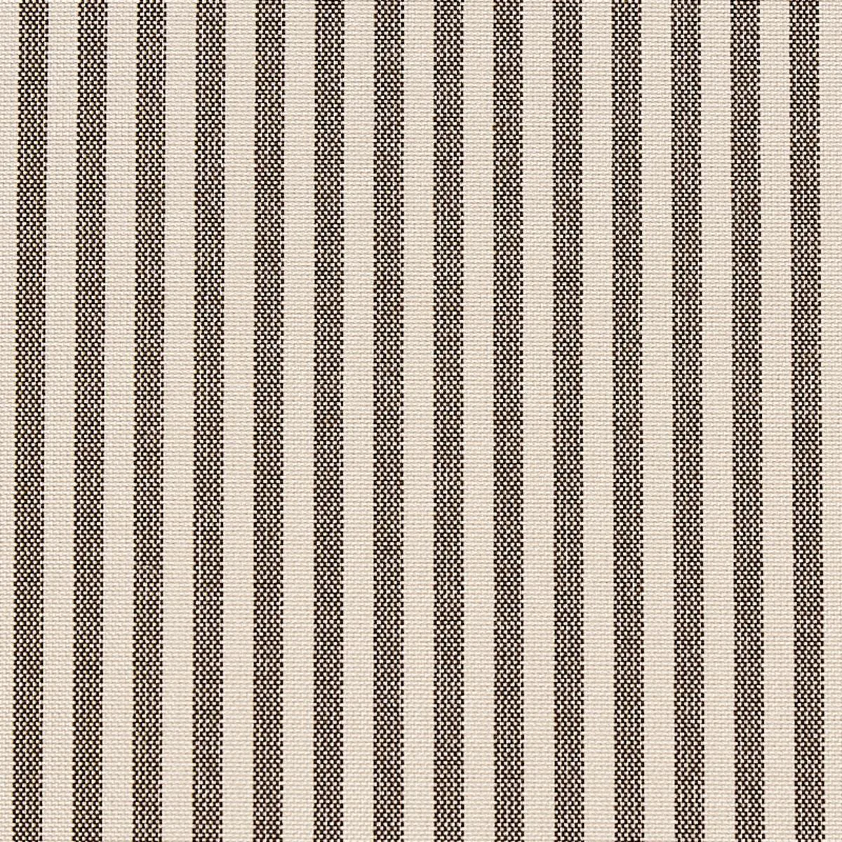 Schumacher 60922 Charee Silk Stripe Brown fabric swatch