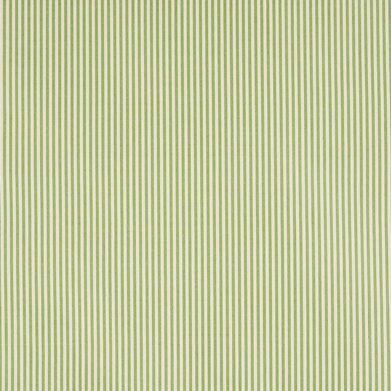 Schumacher 60925 Charee Silk Stripe Green fabric swatch