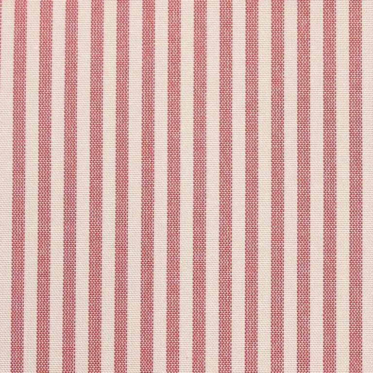Schumacher 60924 Charee Silk Stripe Red fabric swatch