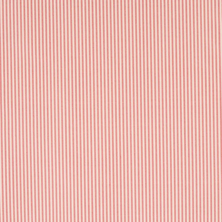 Schumacher 60924 Charee Silk Stripe Red fabric swatch