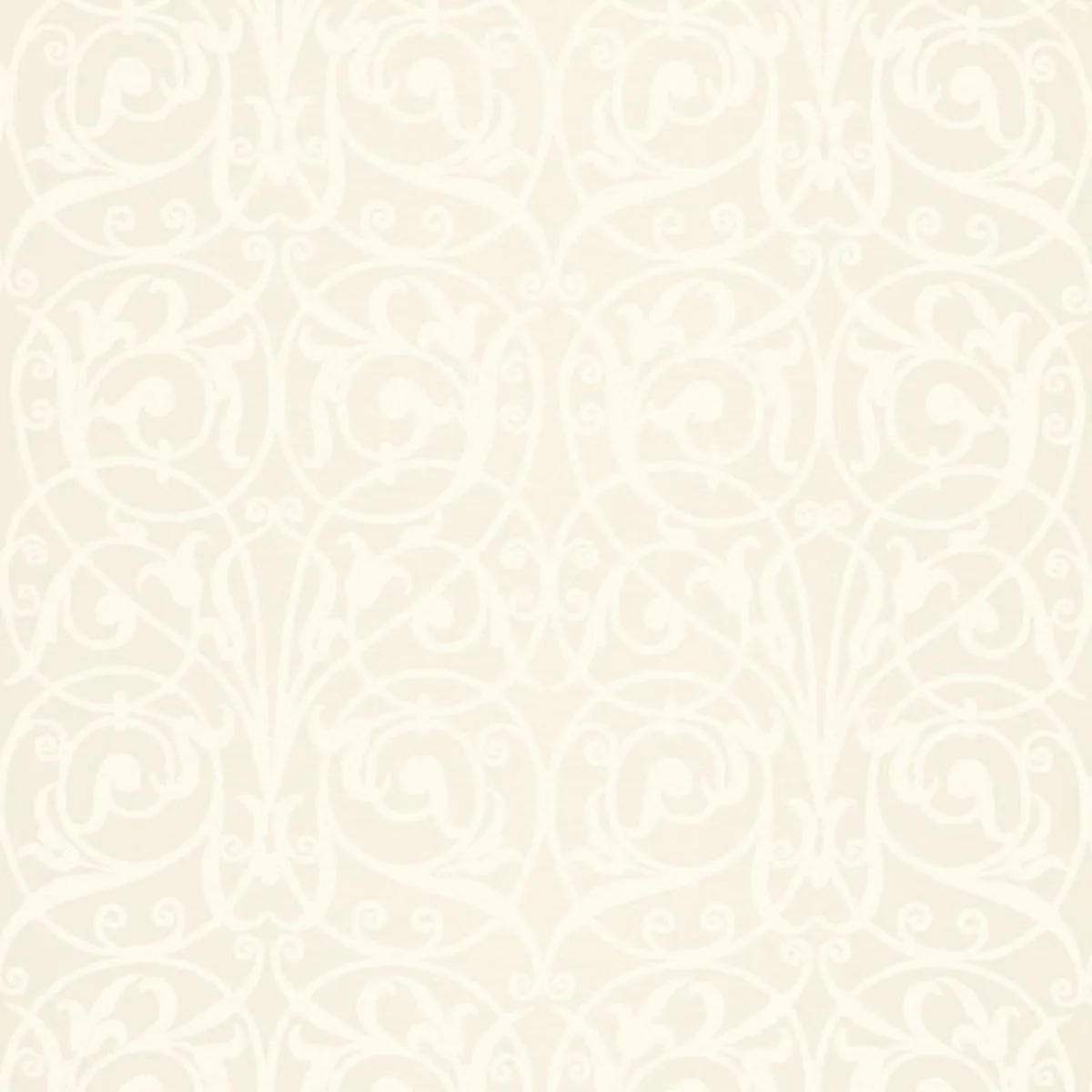 Schumacher 66310 Charleston Cotton Sheer Natural fabric swatch