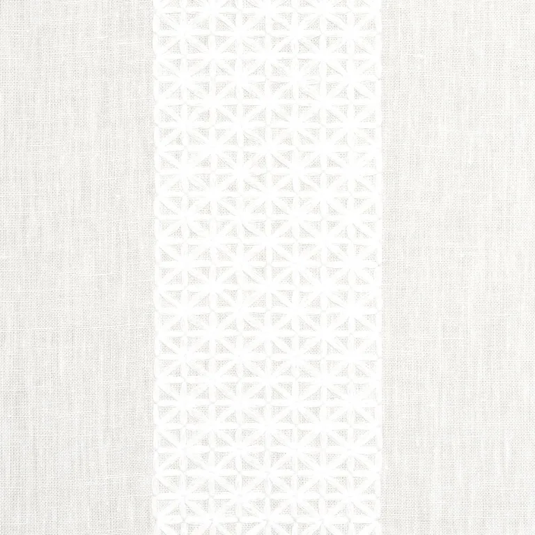 Schumacher 69170 Charmant Ivory fabric swatch