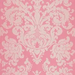 Schumacher 68882 Chateau Silk Damask Springtime fabric swatch