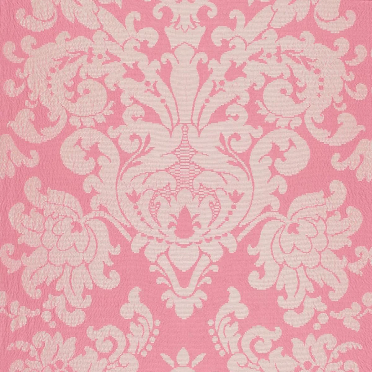 Schumacher 68882 Chateau Silk Damask Springtime fabric swatch