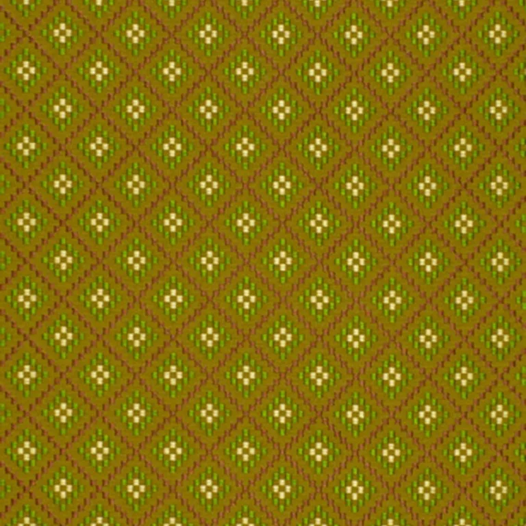 Schumacher 64411 Checkers Chartreuse / Leaf fabric swatch